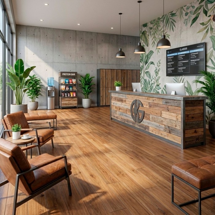 Piso Laminado Walnut