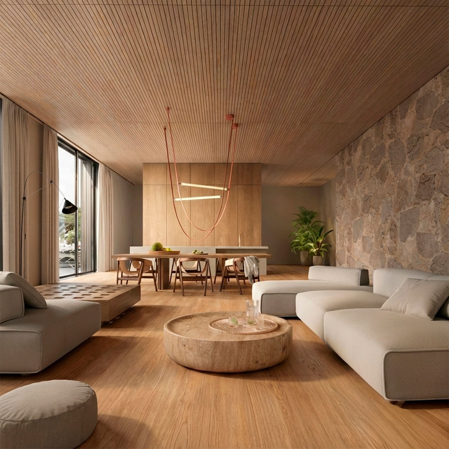 Piso Laminado Walnut