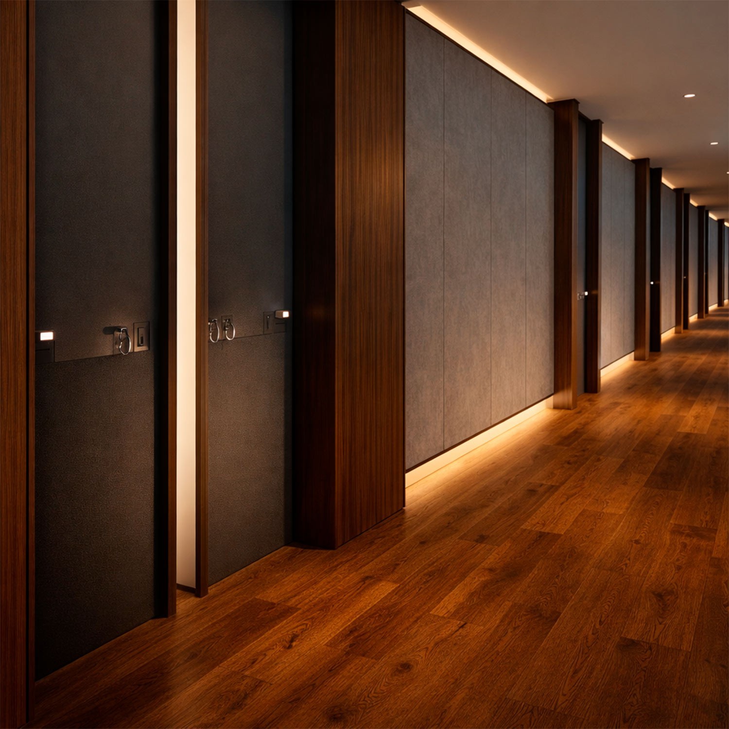 Piso Laminado Golden Oak