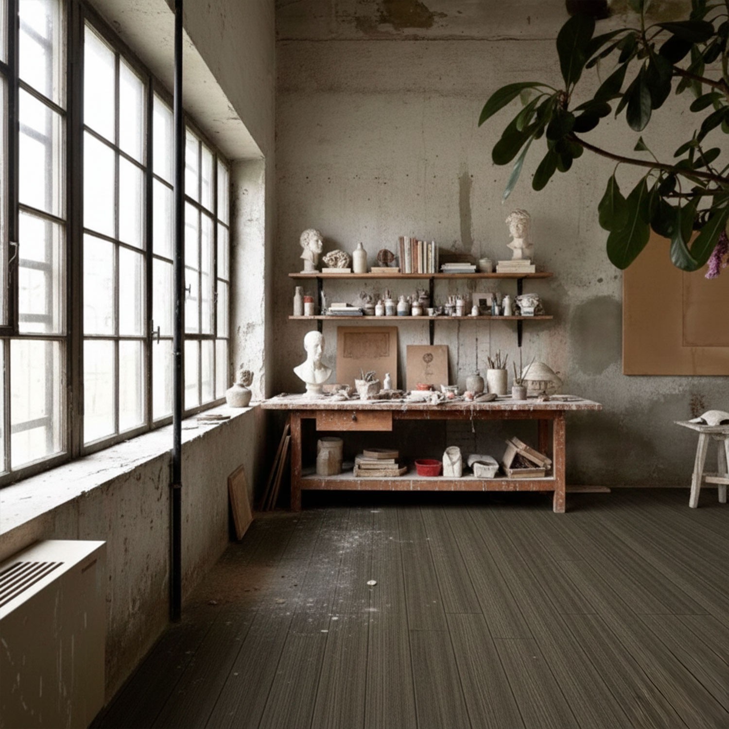 Piso de Madera Loft Mate Quartz