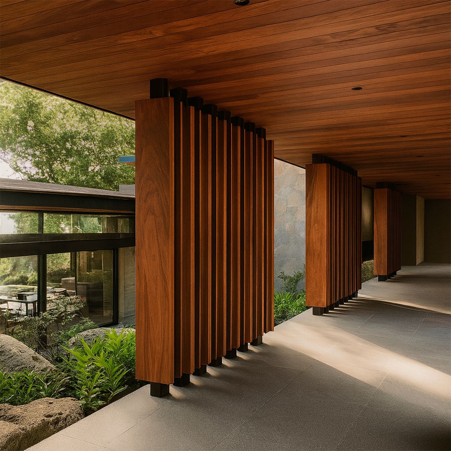 Wall Cladding Redwood