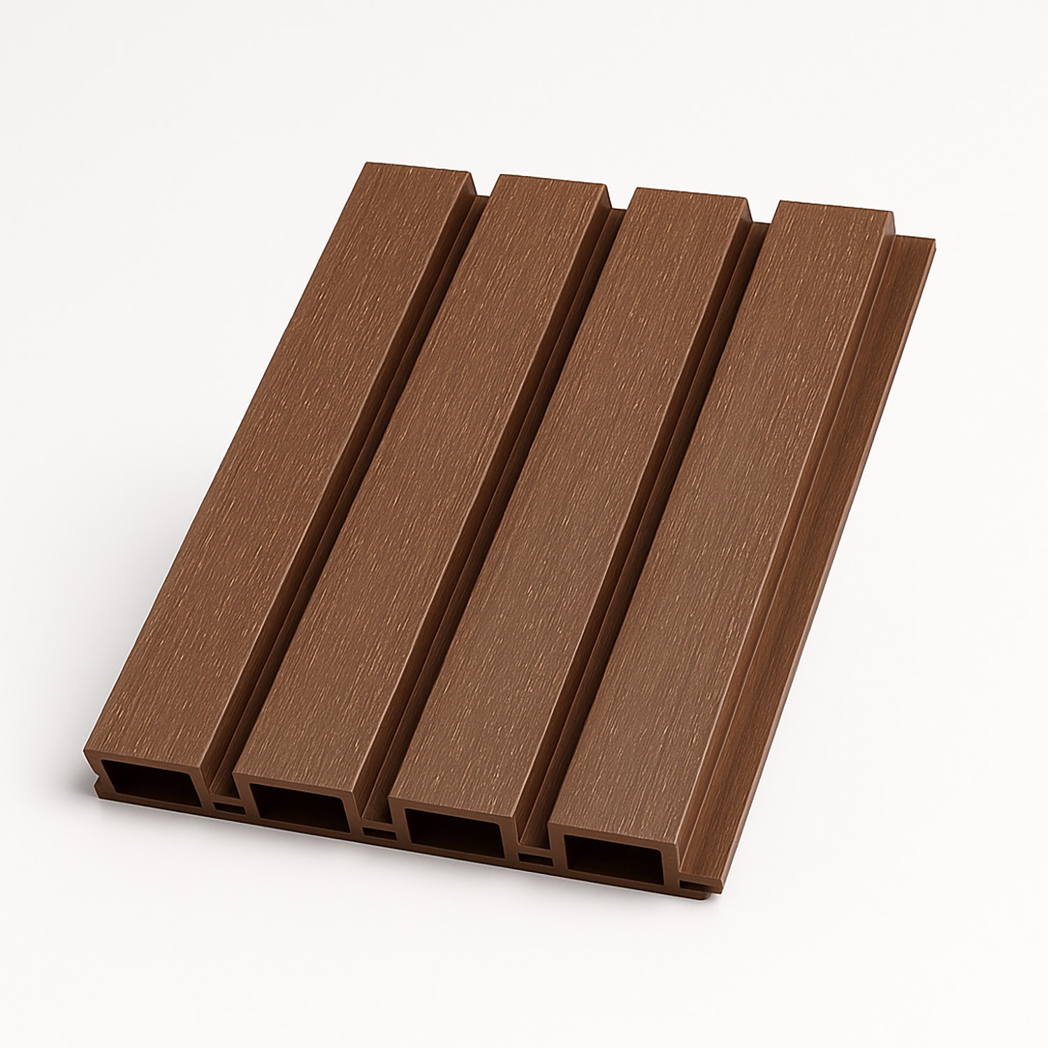 Muro Lambrín WPC Exterior Teak