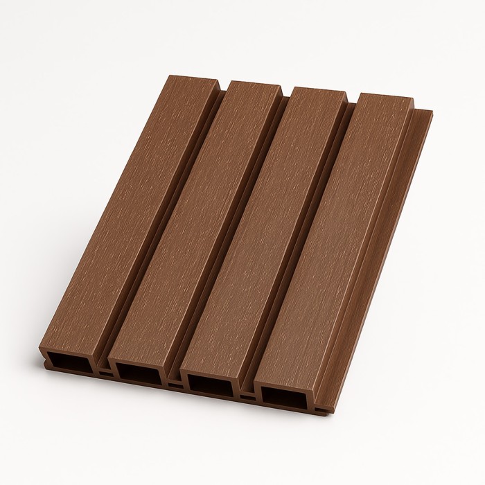 Muro Lambrín WPC Exterior Teak