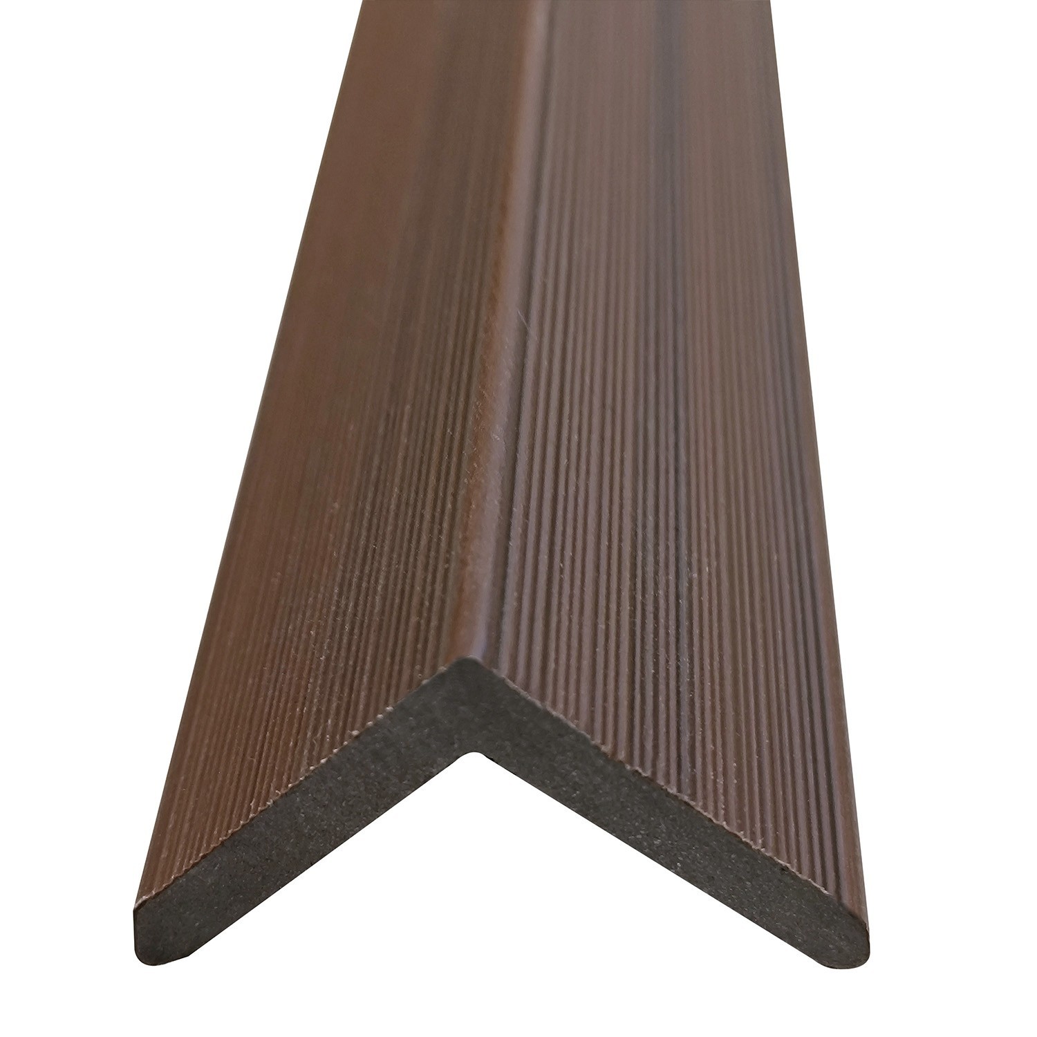 Ángulo Lambrín WPC Exterior Redwood Tekno-Step