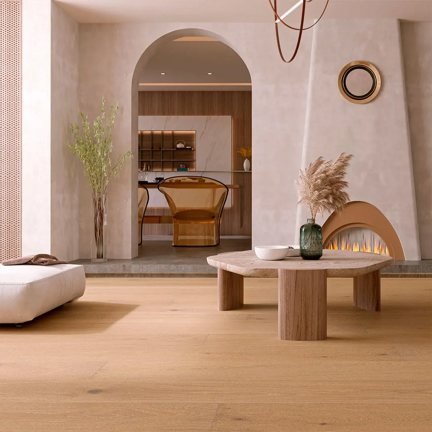 Piso de Madera Utopia Oak Valhala Brushed Uv Oiled