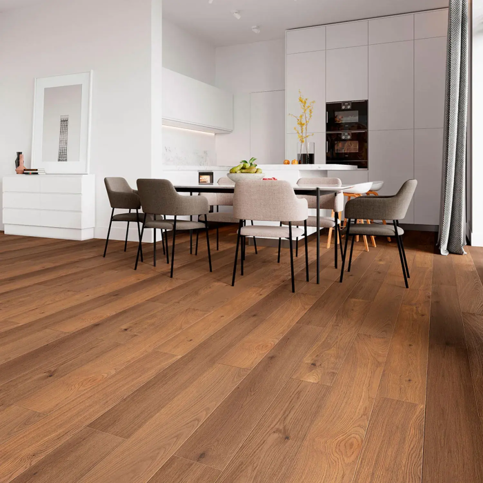 Piso de Madera Utopia Oak Panadu Brushed Uv Oiled Tekno-Step