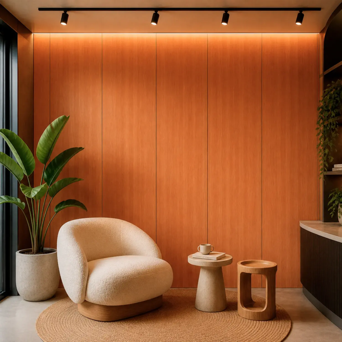 Panel PVC Laminado Interior Wild Teak