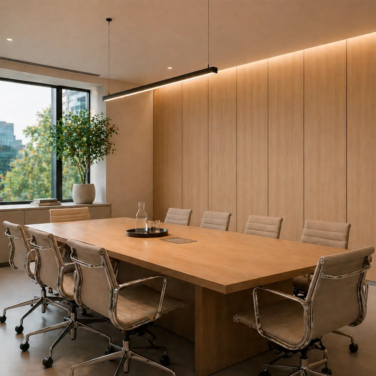 Panel PVC Laminado Interior Cocoa Ash Tekno-Step