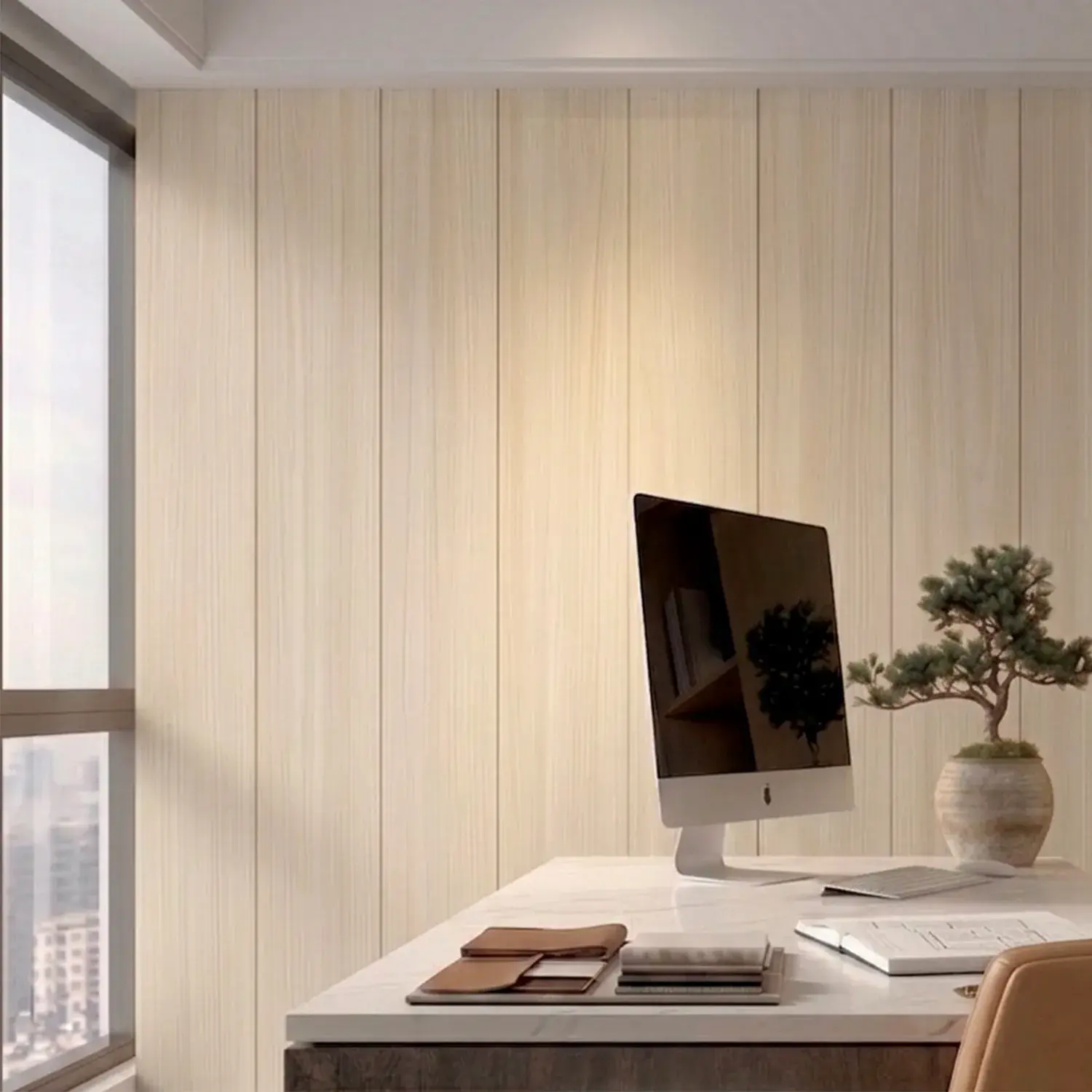 Panel PVC Laminado Interior Maple Dusk Tekno-Step