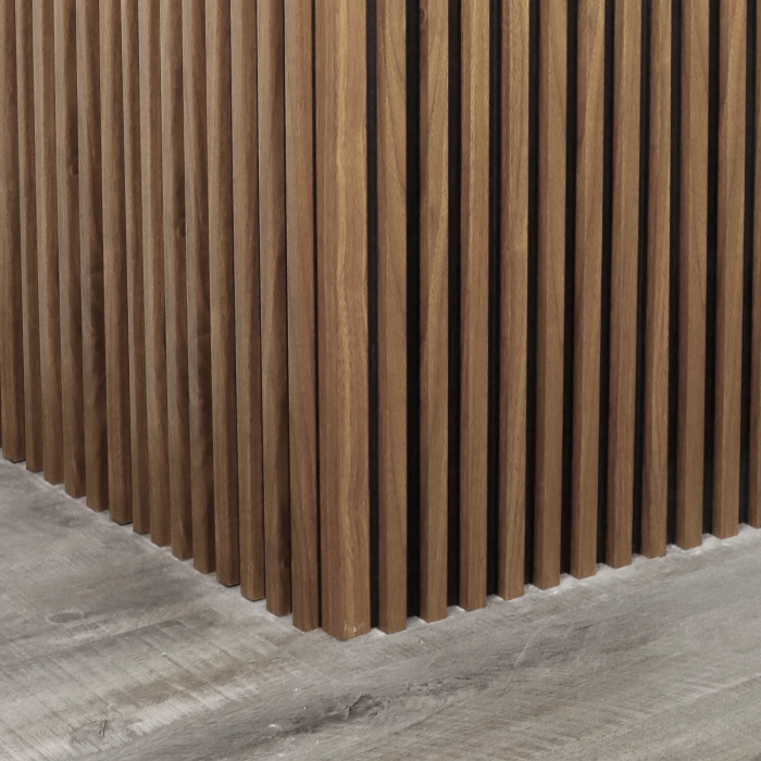 Ángulo Wall Cladding Teak Tekno-Step