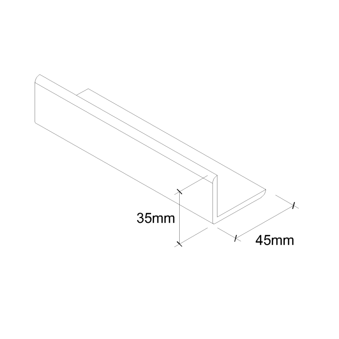 Ángulo Wall Cladding Teak Tekno-Step