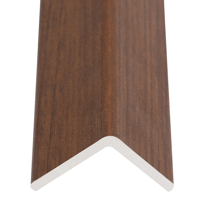 Ángulo Lambrín WPC Interior Walnut Elipse Tekno-Step