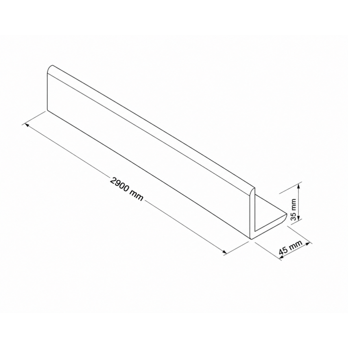 Ángulo Wall Cladding Merbau Tekno-Step