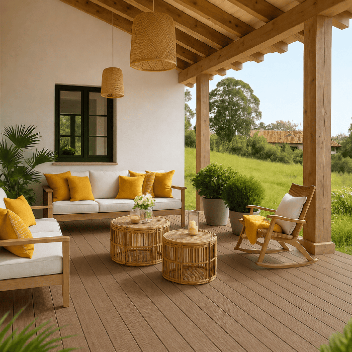 Piso Deck Residencial Maple Tekno-Step