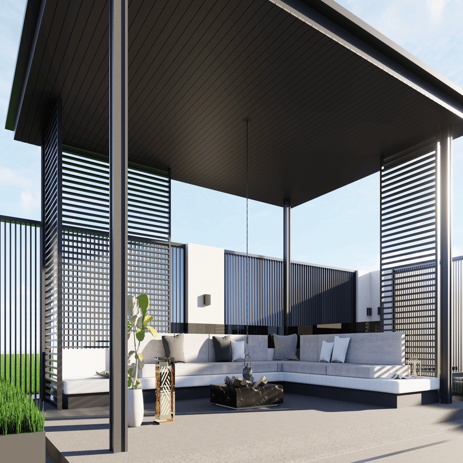 Wall Cladding Black