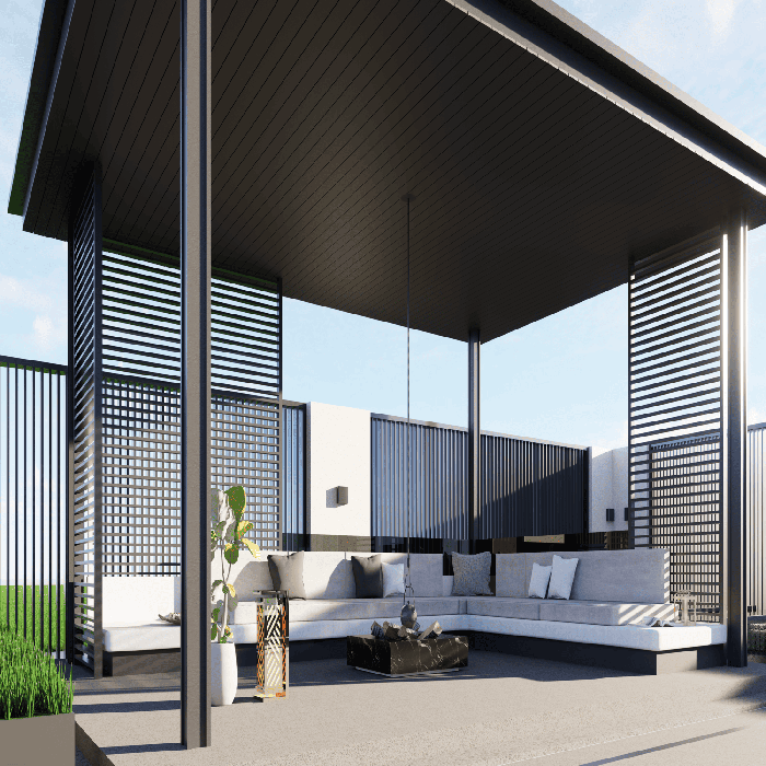Wall Cladding Black