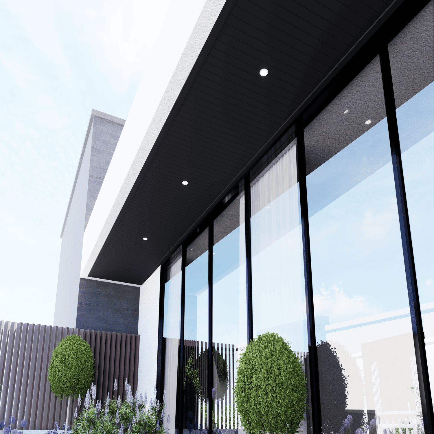 Wall Cladding Black