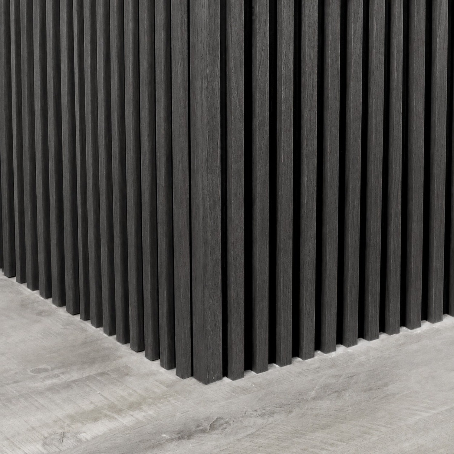 Ángulo Wall Cladding Black Tekno-Step