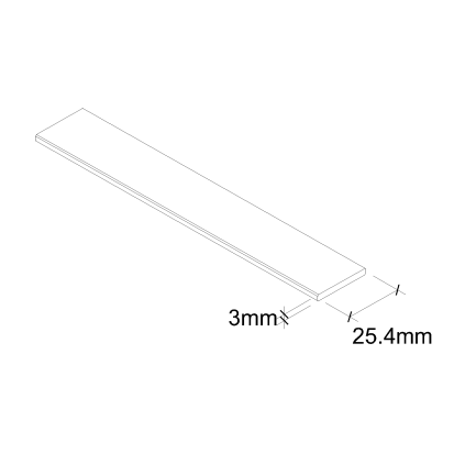 Perfil Plano Wall Cladding Black 2