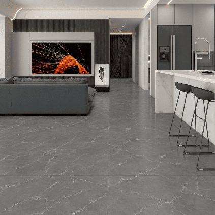 Piso Vinílico SPC Mármol Pietra Grey Tekno-Step 2