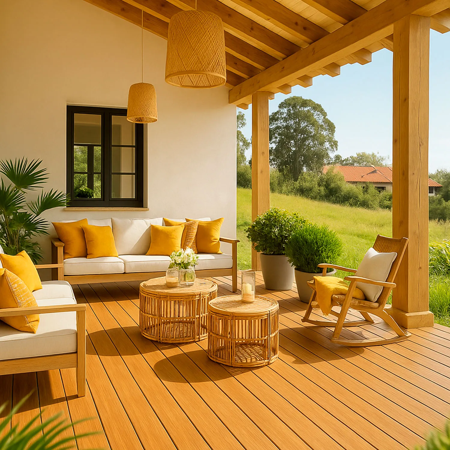 Piso Deck Residencial Maple