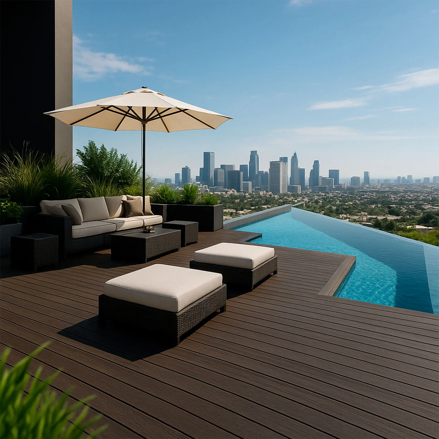Piso Deck Sintético Comercial