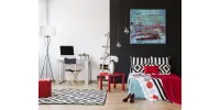 Contrasta los colores para decorar tu hogar