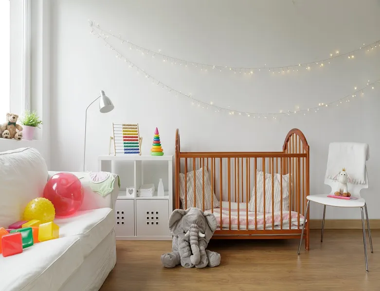 Prepara la habitación del bebé