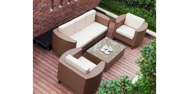 Perfección para exteriores: Piso Deck