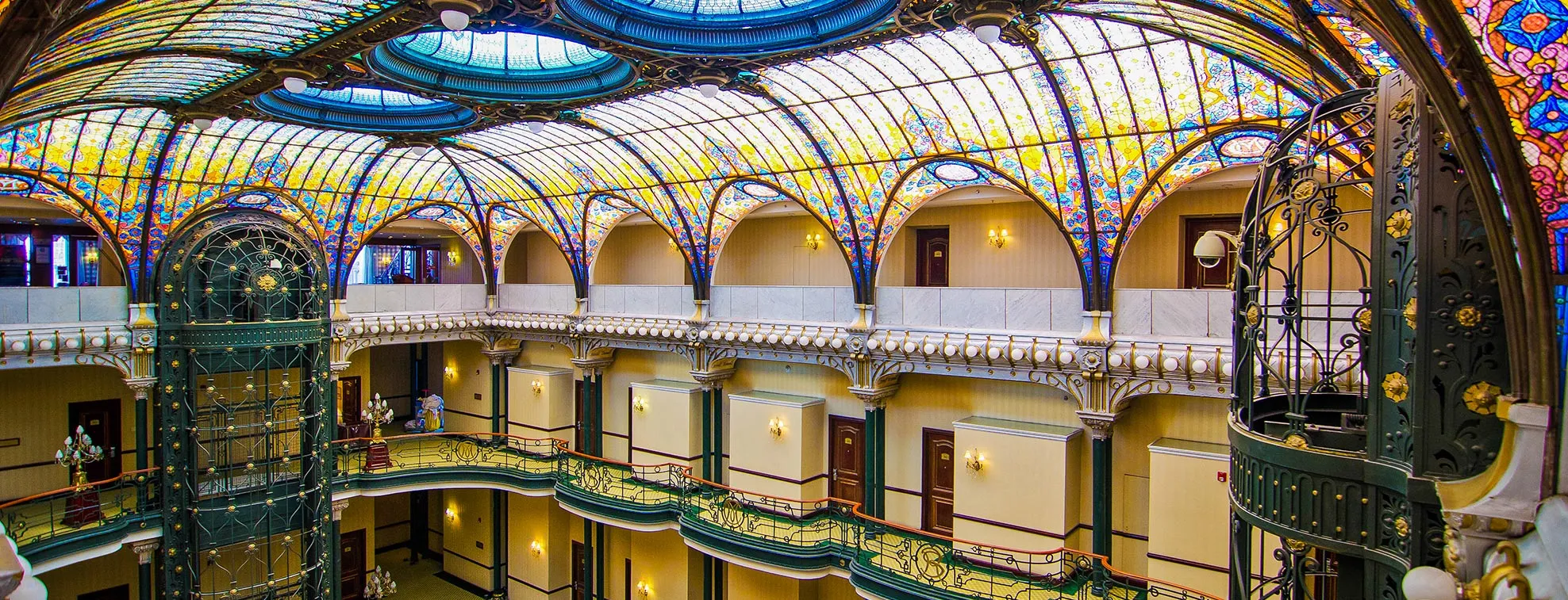 El Gran Hotel de la Ciudad de México, considerado el más grande el mundo