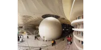 Tianjin Binhai, una biblioteca futurista