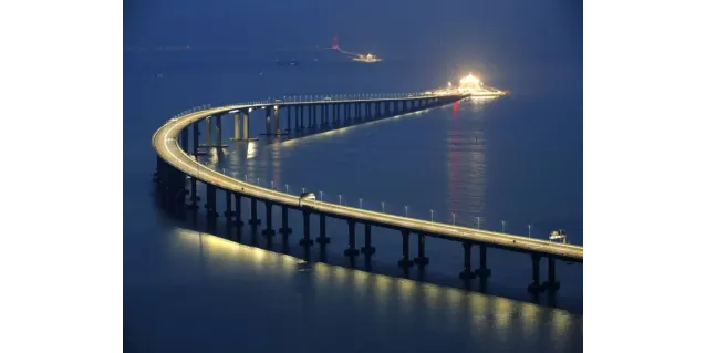 El puente marítimo más largo del mundo