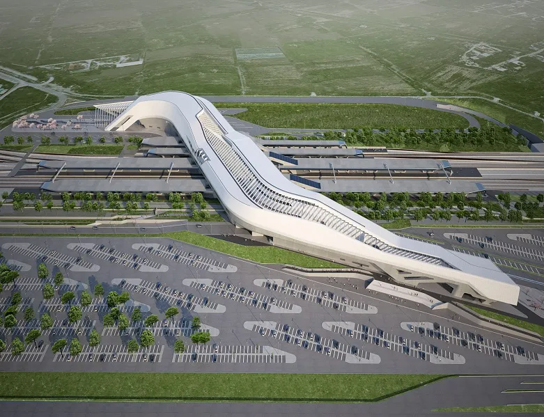 Estación ferroviaria de Zaha Hadid en Italia