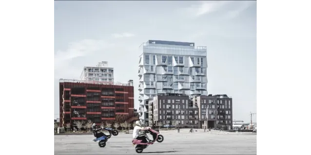 De granero a edificio vanguardista