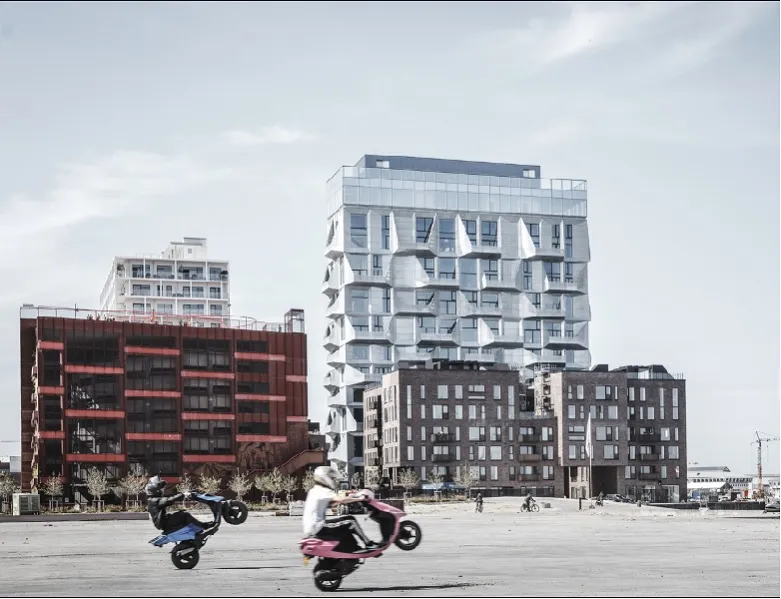 De granero a edificio vanguardista