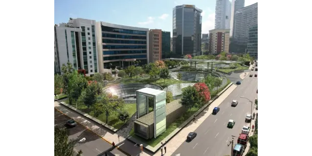 Construcciones modernas en México
