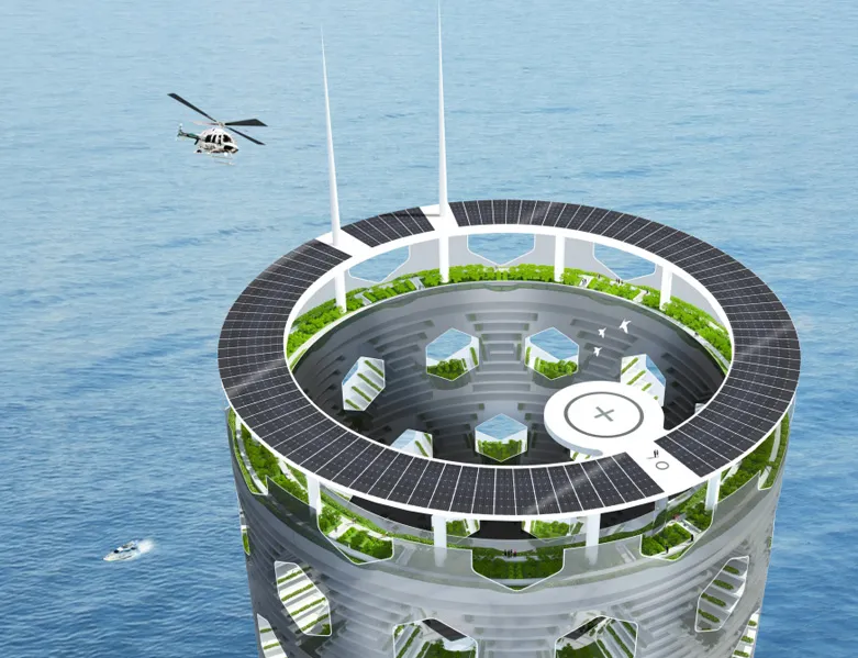 Vertical City, el edificio modular