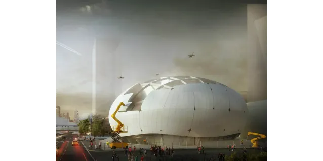 Museo de Robótica, ¡construido por robots!