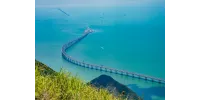 El puente que une a Hong Kong con China