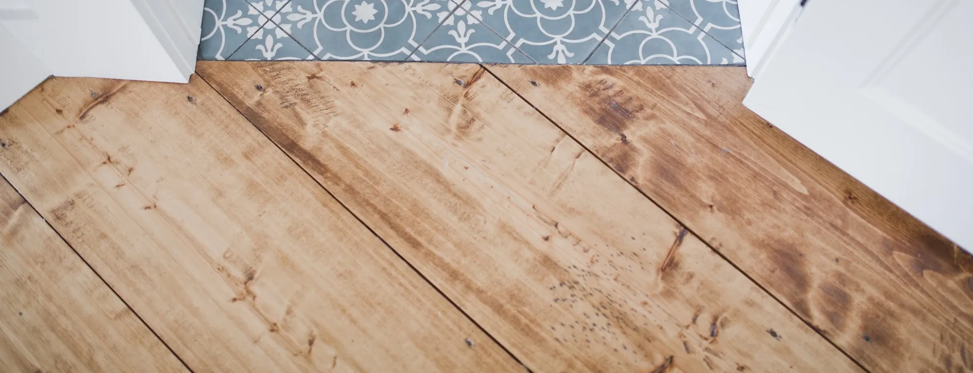 Crea patrones con tu piso de madera