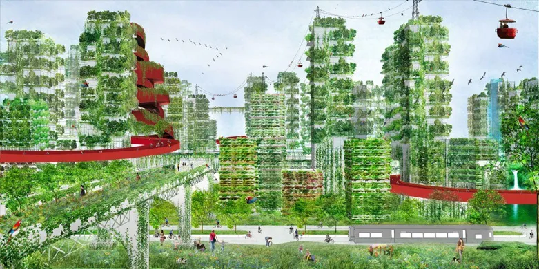 Comenzó la edificación de la “Ciudad Bosque”
