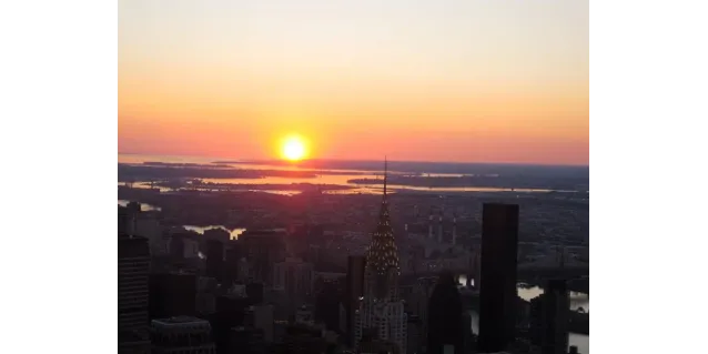 La vista desde lo más alto del Empire State Building