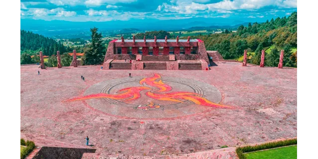 Centro ceremonial otomí: la arquitectura prehispánica traída al presente