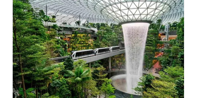 Aeropuerto de Singapur: una joya de la arquitectura contemporánea