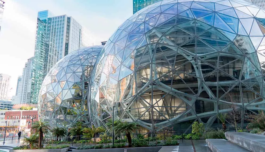 Las Esferas de Amazon en Seattle: Una nueva forma de experimentar las oficinas￼