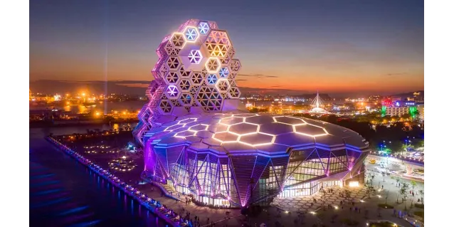 Centro de la Música Pop en Kaohsiung: Un complejo de usos múltiples de alta tecnología￼