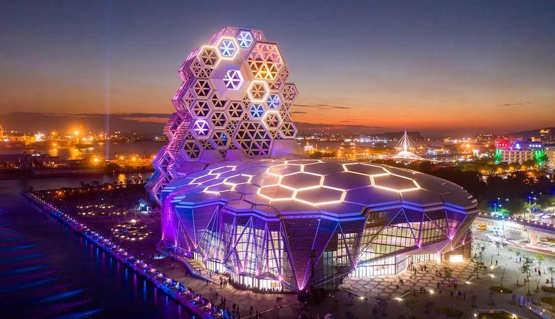 Centro de la Música Pop en Kaohsiung: Un complejo de usos múltiples de alta tecnología￼