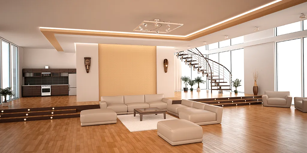 Remodela tus espacios interiores con estos materiales