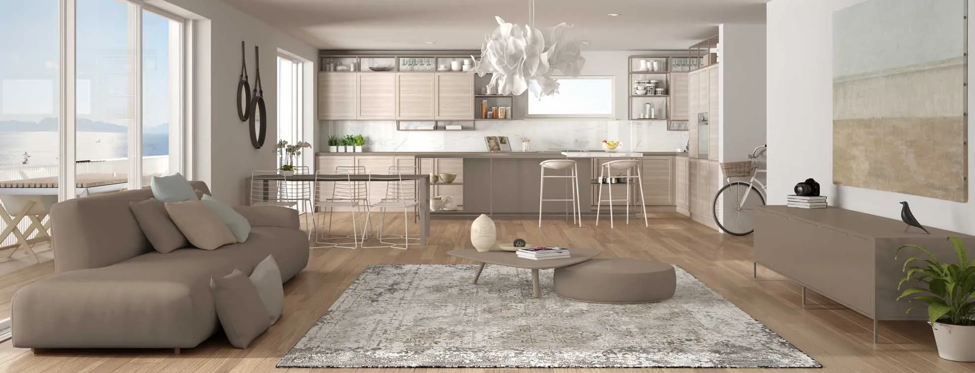 Cómo darle estilo a una habitación con tan solo incluir un tapete