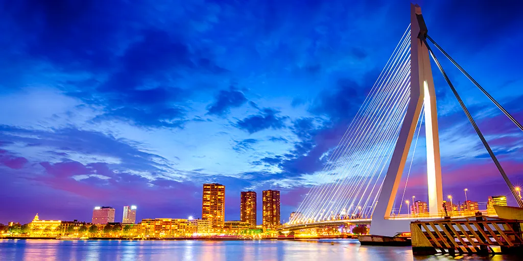 Puente Erasmus, Rotterdam 